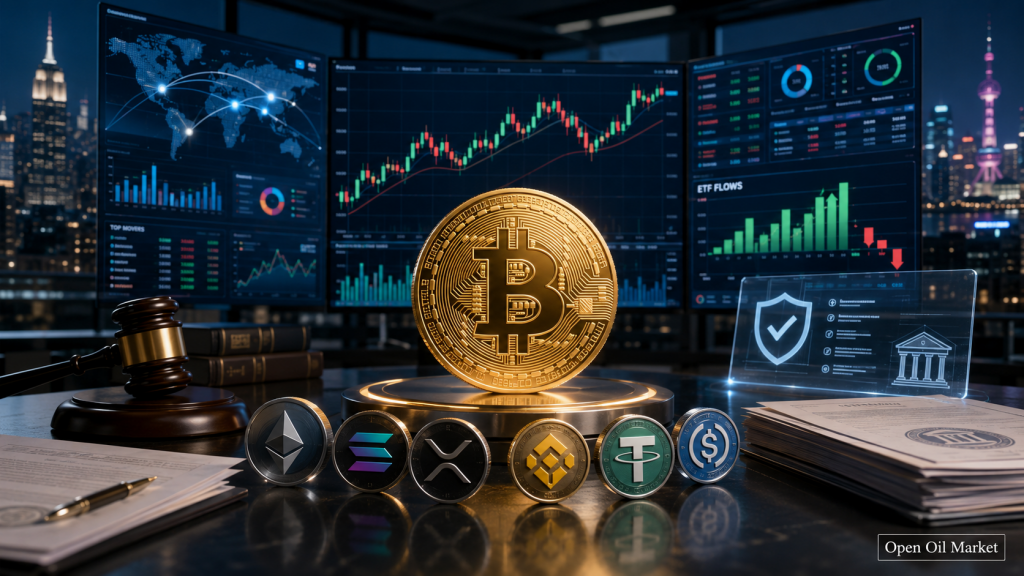 Notícias de Criptomoedas, domingo 5 de julho de 2026: Bitcoin, Fluxos de ETF e Regulação de Stablecoins