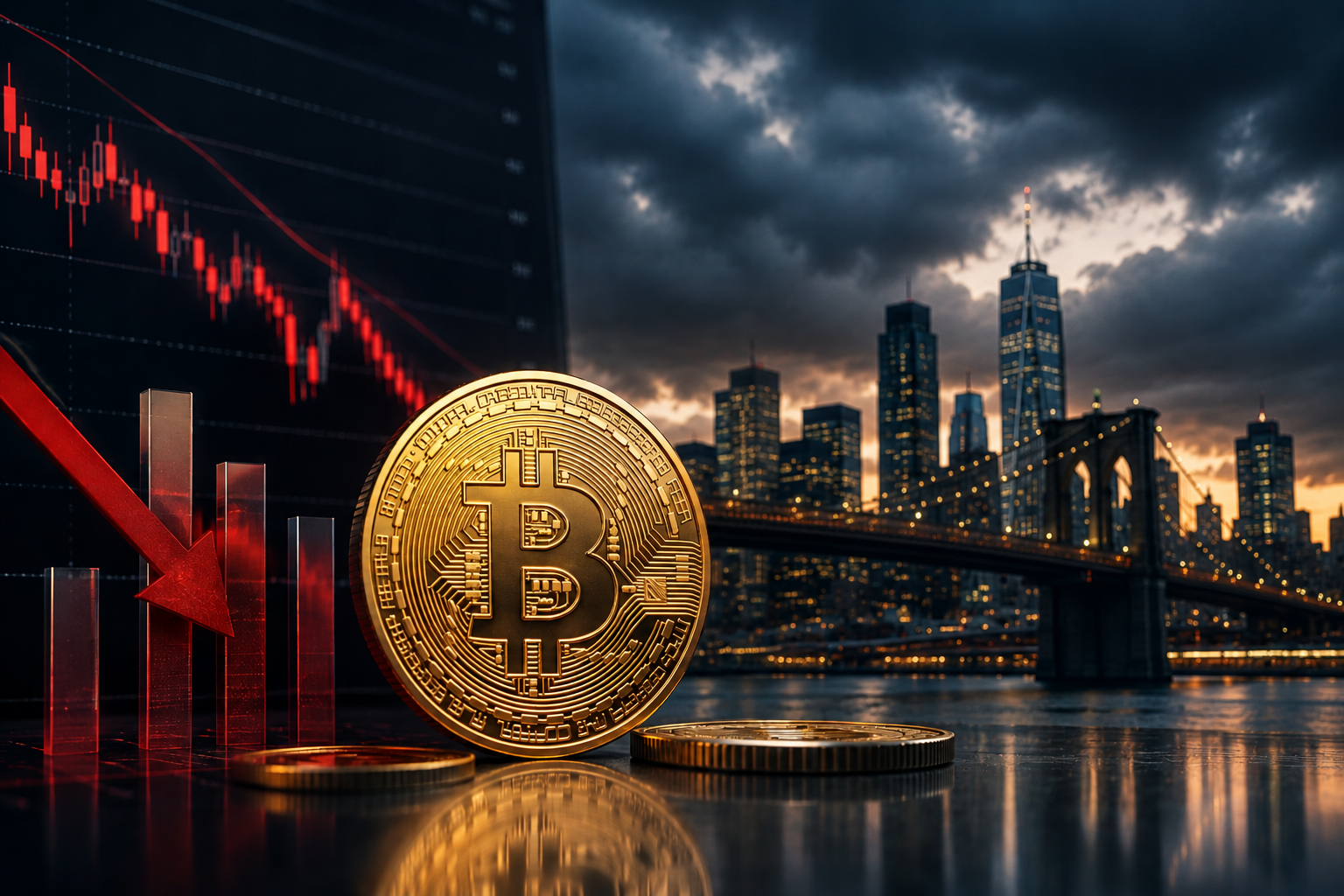 Notícias sobre criptomoedas: segunda-feira, 3 de agosto de 2026 — Bitcoin mantém $63.000 após pausa "hawkish" do Fed e saídas recordes dos ETFs