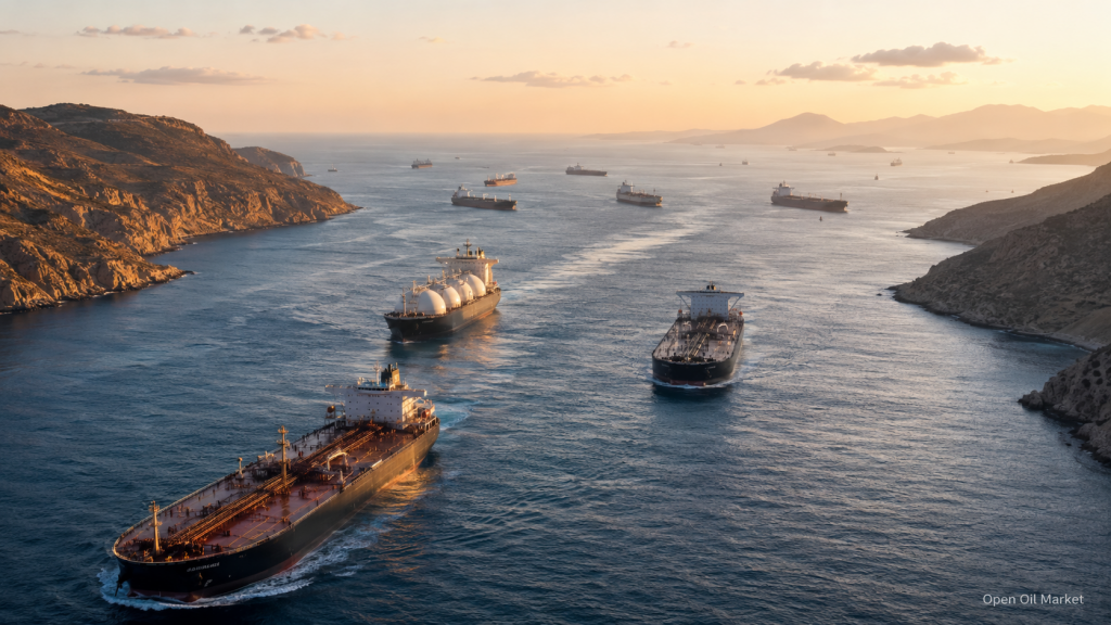 Mercado Global de Energia em 17 de Junho de 2026: Petroleiros, Transporte de GNL, Recuperação de Fornecimentos pelo Estreito de Ormuz e Estabilização da Energia