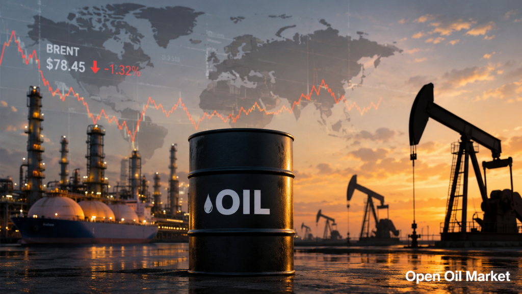 Mercado global de petróleo e energia em 13 de junho de 2026: Brent, WTI, gás, LNG, refinarias, produtos petroquímicos e eletricidade.