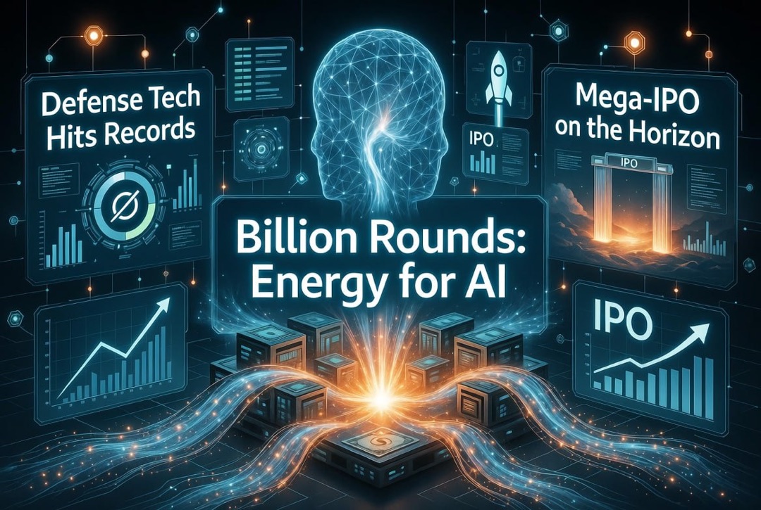 Notícias de startups e investimentos de risco: sexta-feira, 07 de agosto de 2026 — rodadas bilionárias em energia para IA, tecnologias de defesa quebram recordes e megaIPO no horizonte