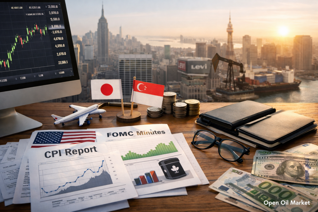 Eventos Econômicos e Relatórios Corporativos - Domingo, 5 de Abril de 2026: Inflação dos EUA, FOMC e Início da Temporada de Relatórios.