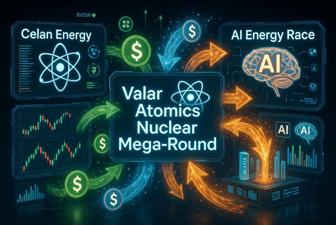 Notícias de startups e investimentos de venture capital: quinta-feira, 6 de agosto de 2026 — mega rodada nuclear da Valar Atomics e a corrida de energia da inteligência artificial