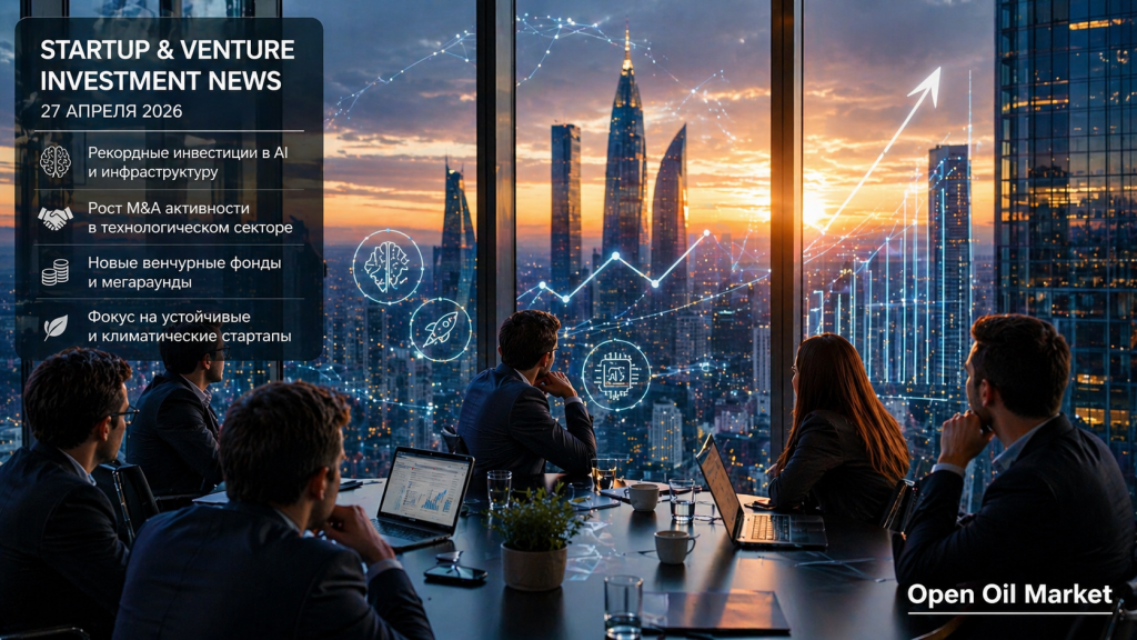 Notícias de Startups e Investimentos de Risco, segunda-feira, 27 de abril de 2026 — investimentos recordes em AI e crescimento de M&A