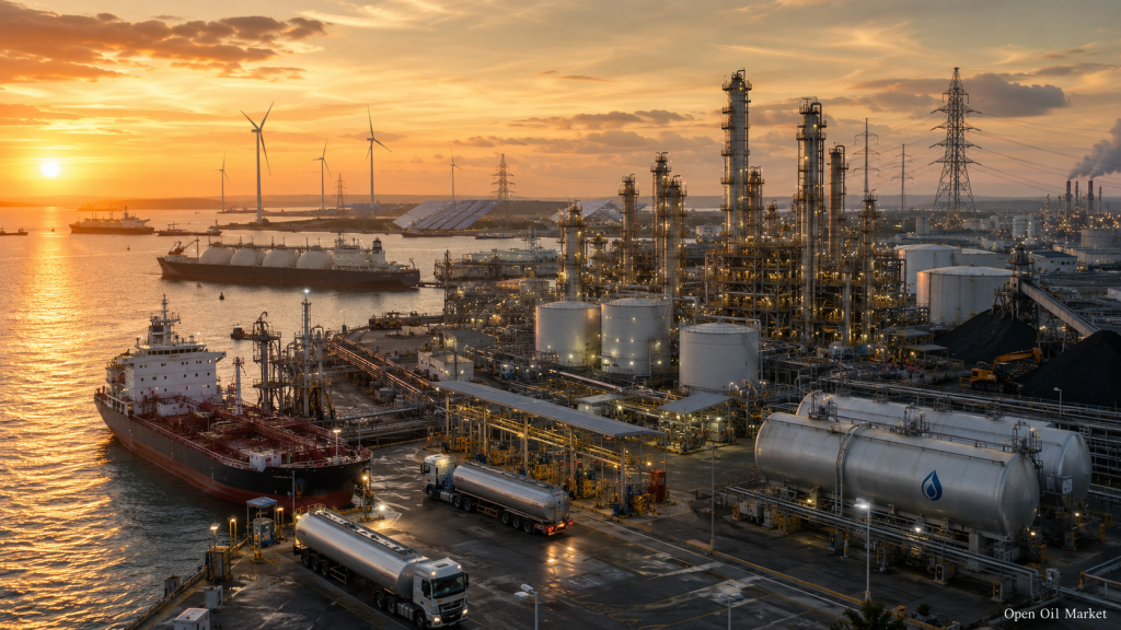 Notícias de petróleo e energia 13 de julho de 2026 — Refinarias, diesel, petróleo, gás e setor energético mundial.