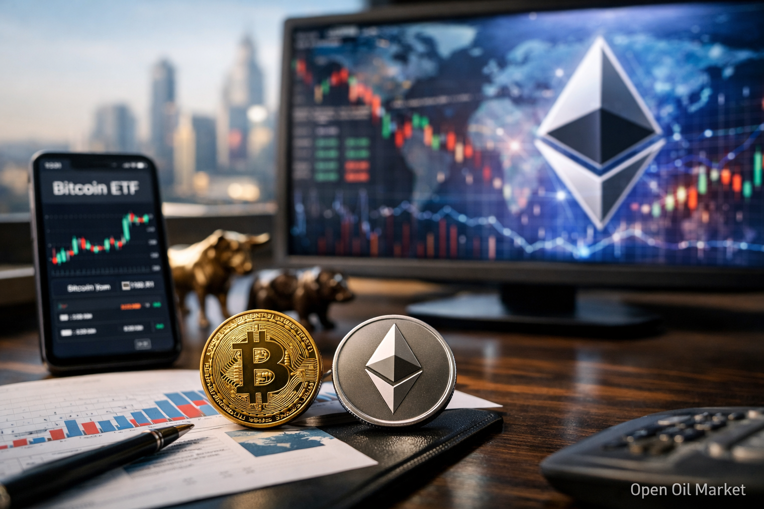 Notícias de criptomoedas – segunda-feira, 2 de março de 2026: mudança de fluxos no Bitcoin ETF, aversão ao risco no mundo e foco no roteiro do Ethereum