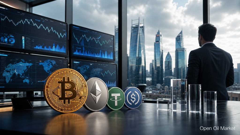Notícias de criptomoedas, 4 de maio de 2026: Bitcoin mantém liderança entre o crescimento de ETFs e stablecoins
