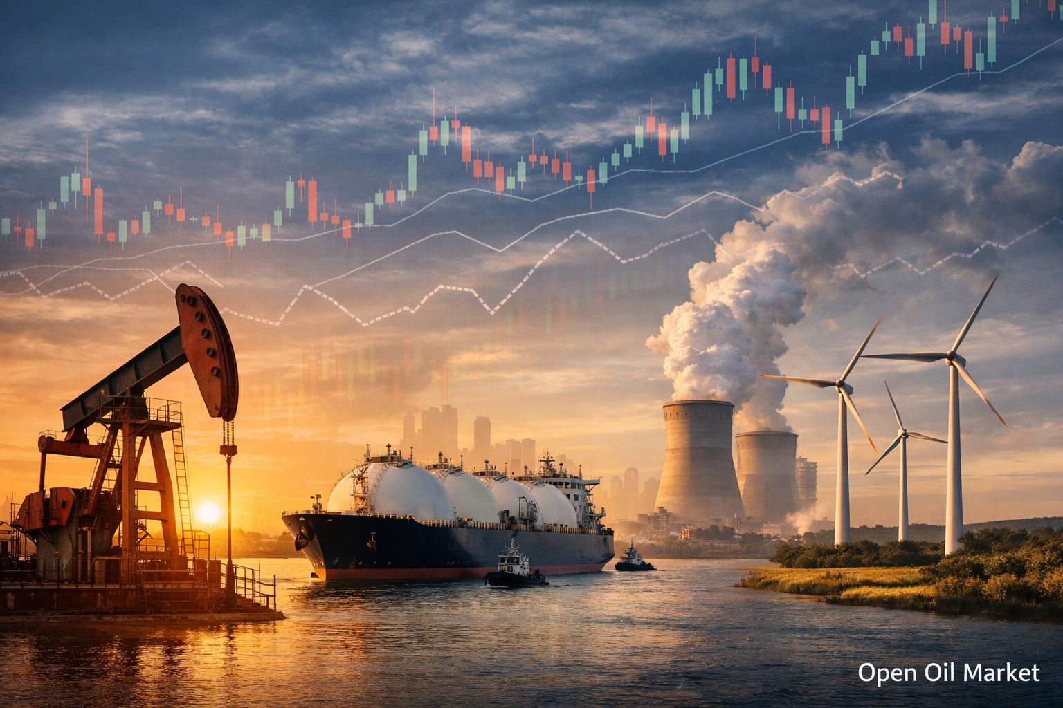 Notícias petróleo e energia, quinta-feira, 18 de dezembro de 2025: petróleo em mínimo histórico em meio a esperanças de paz na Ucrânia