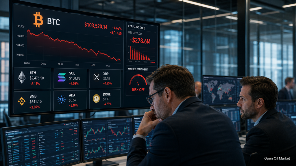 Notícias sobre criptomoedas, quinta-feira, 11 de junho de 2026: Bitcoin sob pressão por saídas de ETFs e nova verificação da resiliência do mercado de ativos digitais.