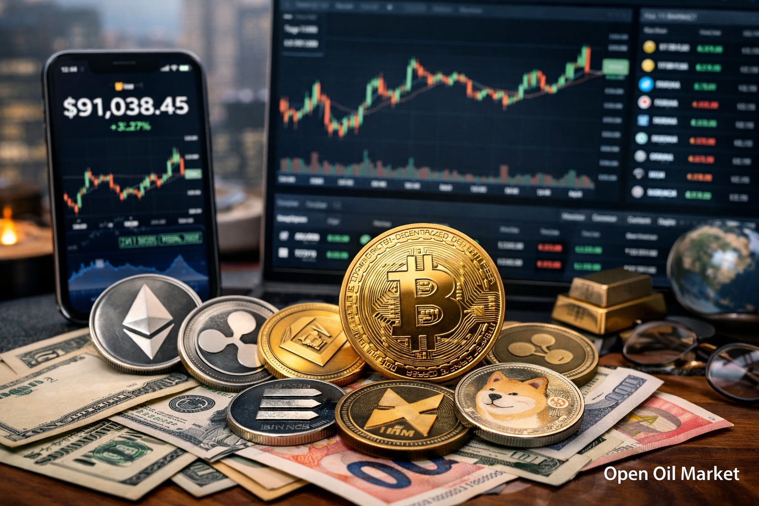 Notícias Globais de Criptomoedas — Domingo, 11 de janeiro de 2026: Bitcoin e Ethereum em meio a tendências globais de mercado.