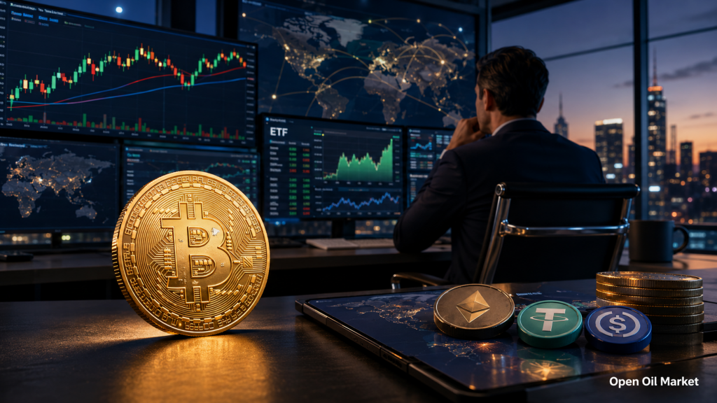 Notícias de Criptomoedas, segunda-feira, 15 de junho de 2026: Bitcoin mantém a zona-chave, investidores avaliam ETF, stablecoins e tokenização de ativos.