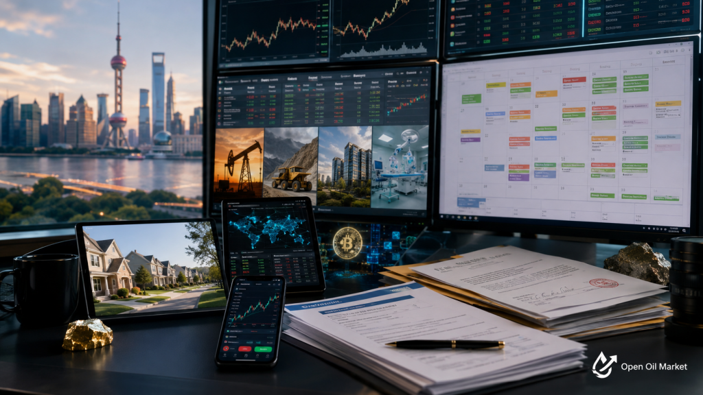Eventos econômicos e relatórios corporativos 11 de maio de 2026, IPC da China, mercado imobiliário dos EUA e mercados globais.
