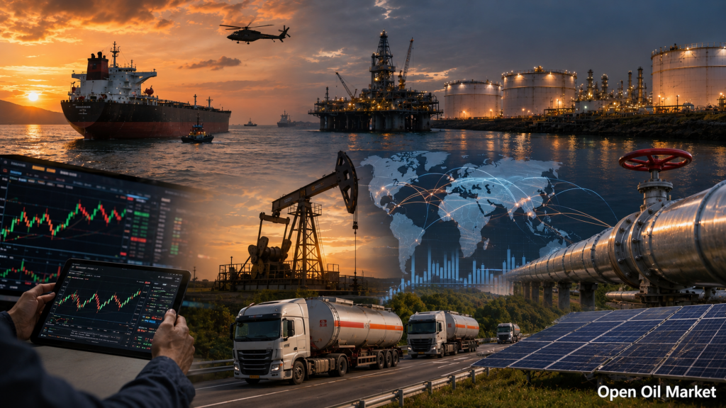 Notícias de Petróleo e Energia 26 de julho de 2026 — preços do petróleo Brent, gás TTF, OPEP+, carvão e energias renováveis