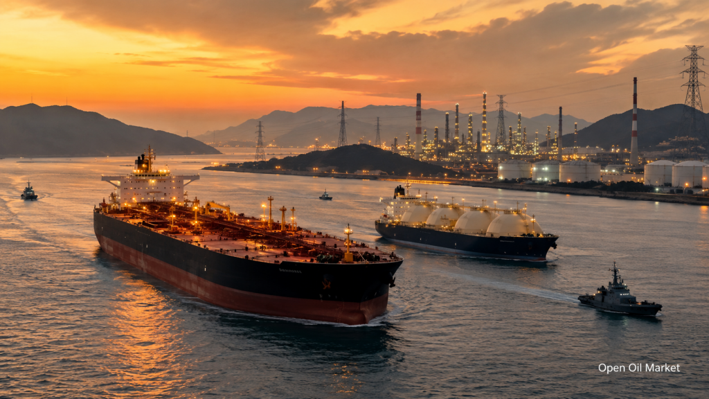 TÉC mundial em 21 de junho de 2026: petróleo, gás, GNL, eletricidade, ERIs, carvão, refino e produtos derivados de petróleo