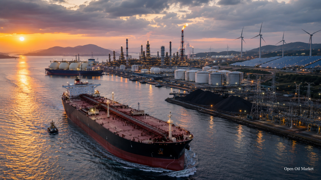 Notícias petróleo e energia 15 de julho de 2026: prêmio de risco no petróleo, mercado de GNL tenso e carga recorde nas sistemas energéticos