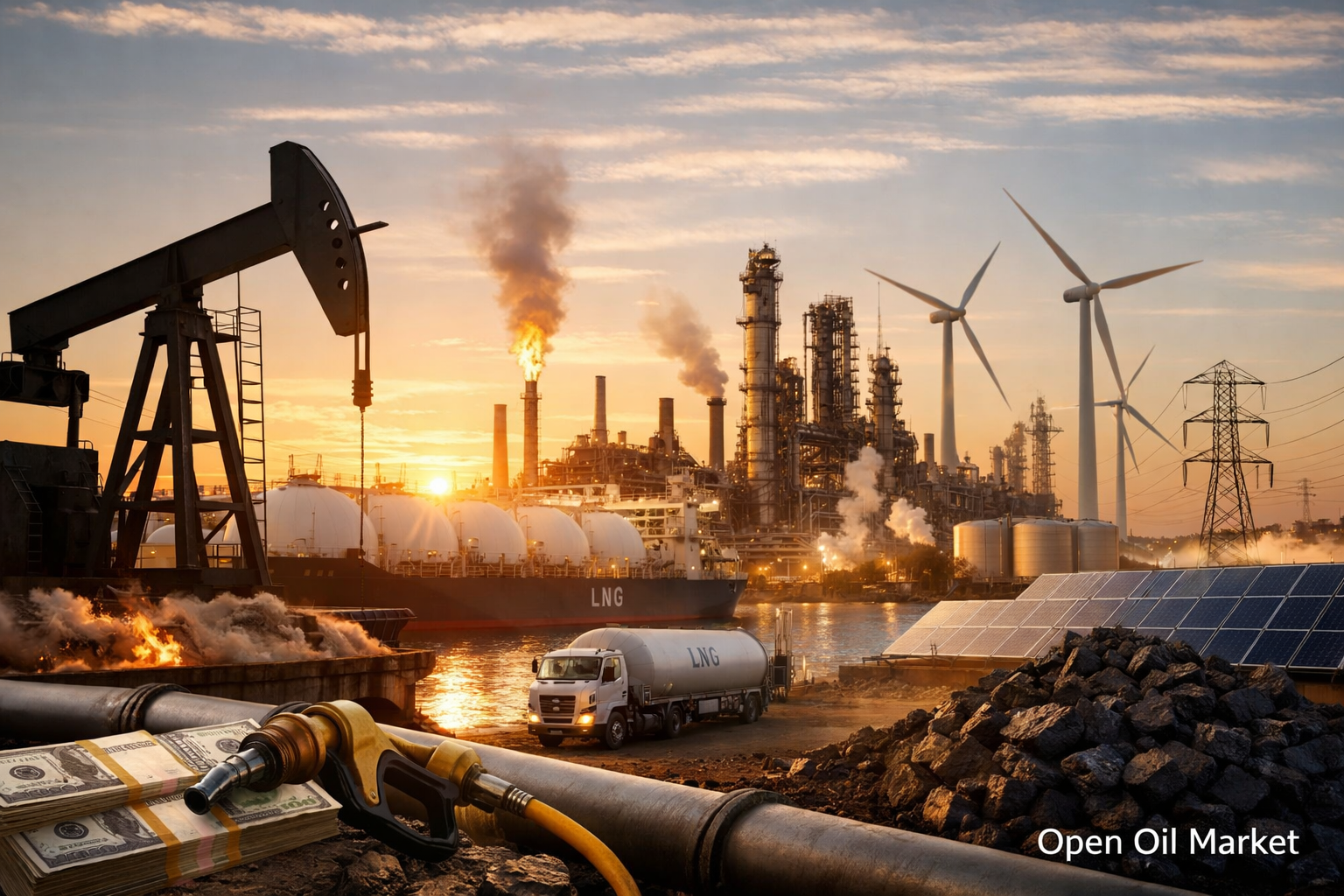 Notícias de petróleo e gás e energia — domingo, 15 de março de 2026: petróleo acima de $100, estresse no mercado de gás e novo equilíbrio no setor energético global.