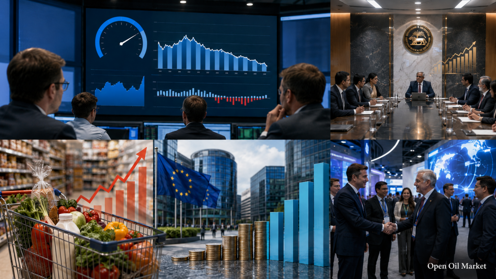 Eventos econômicos de 5 de junho de 2026: Non-Farm Payrolls, taxa do BC da Índia, PIB da zona do euro, SPIEF