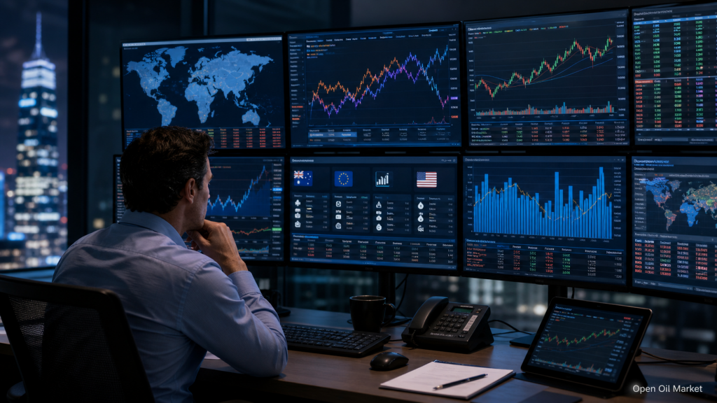 Eventos econômicos e relatórios de 5 de maio de 2026: taxa do RBA, PMI de Serviços, JOLTS, AMD, Pfizer e PayPal