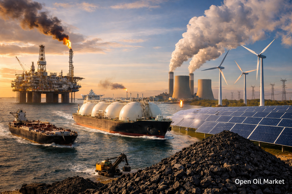 Mercado Energético Global em 6 de Abril de 2026: Choque de Petróleo, GNL e Balanço Energético