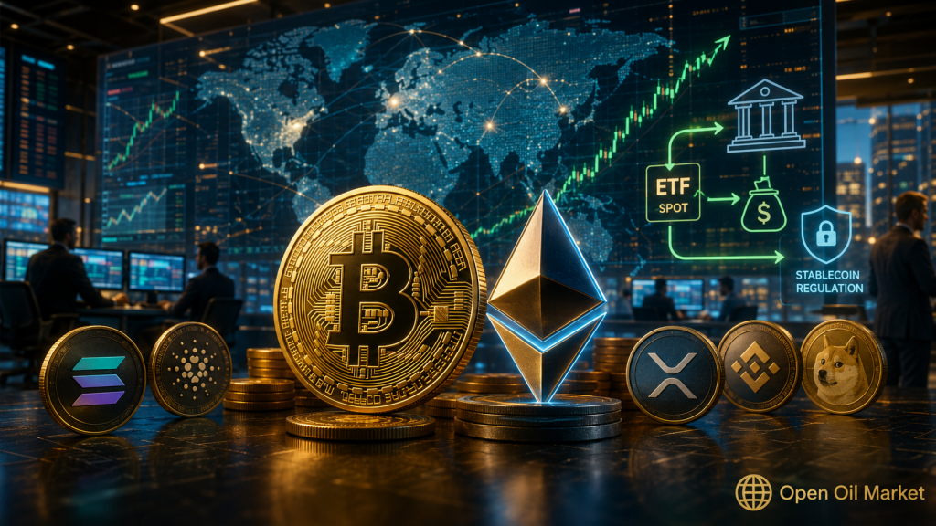 Notícias de criptomoedas 15 de julho de 2026: Bitcoin, Ethereum e regulamentação de stablecoins