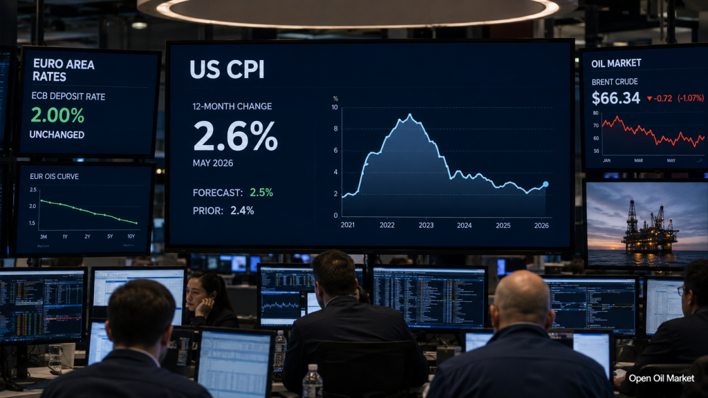 Calendário do Investidor 8 a 12 de junho de 2026 IPC dos EUA, taxa do BCE, petróleo, visita de Xi Jinping à Coreia do Norte e relatórios da Oracle, Adobe, Lennar