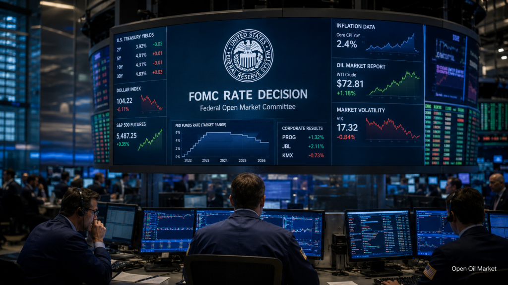 Eventos Econômicos e Relatórios Corporativos, Quarta-feira, 17 de Junho de 2026: FOMC, Inflação no Reino Unido e na zona do euro, Relatório da AIE e Relatórios da Progressive, Jabil e CarMax