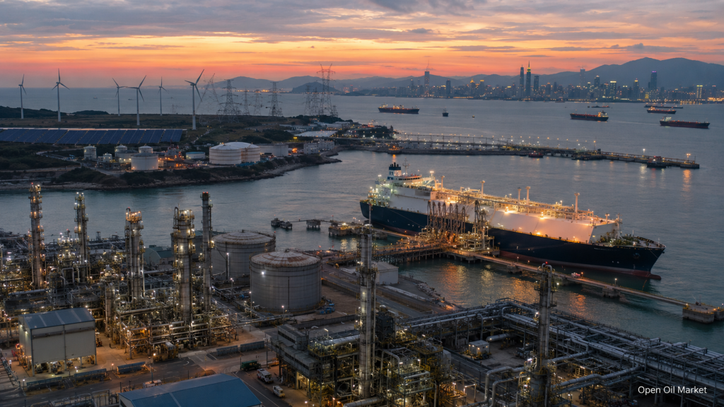 Notícias de petróleo e gás e energia 16 de maio de 2026: terminal de petróleo, navio-tanque de GNL, refinaria, energias renováveis e infraestrutura energética global