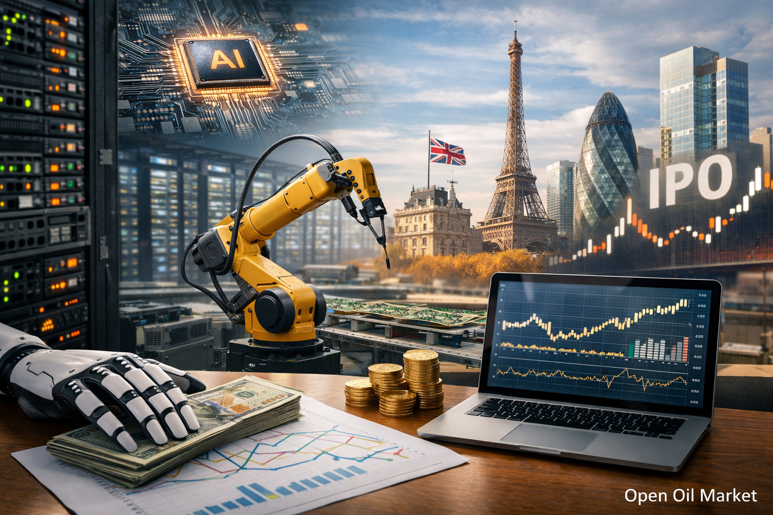 Notícias de startups e investimentos de risco — 17 de março de 2026: infraestrutura de IA, megacaptações na Europa e novas tendências do mercado de risco