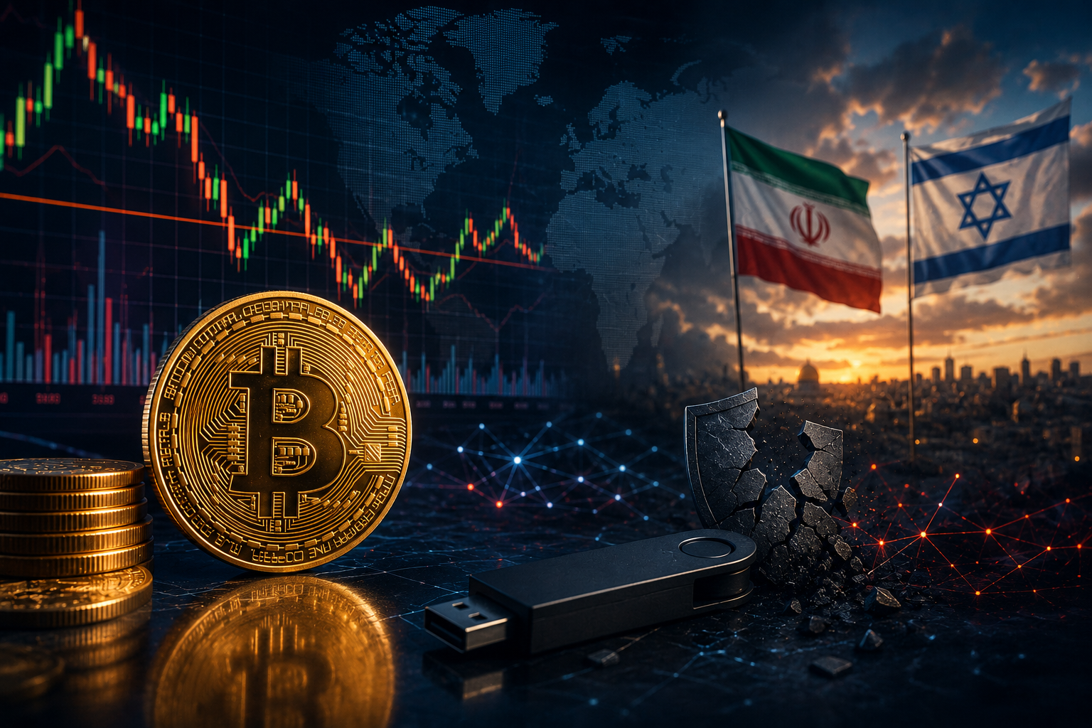 Notícias de criptomoedas: terça-feira, 4 de agosto de 2026 — Bitcoin luta por $63.000 em meio à desescalada em torno do Irã e crise de confiança nas carteiras frias