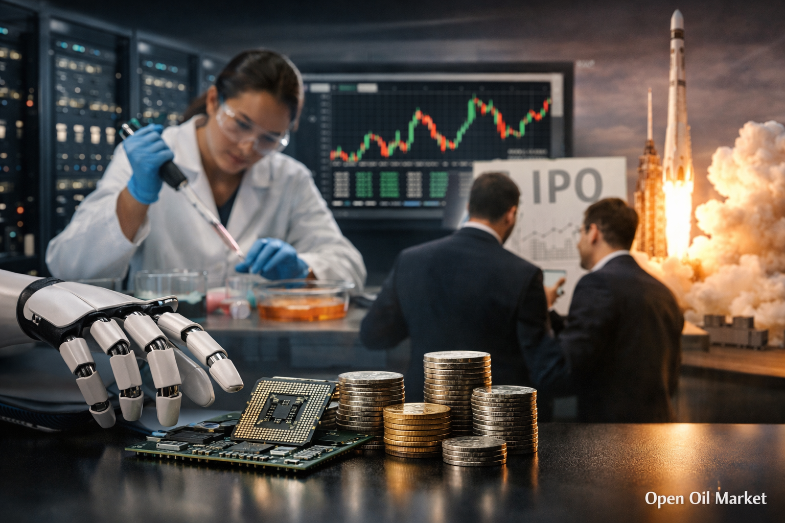 Startups e Investimentos de Risco — IA, biotecnologia e fintech, rodadas de investimento globais, 12 de janeiro de 2026