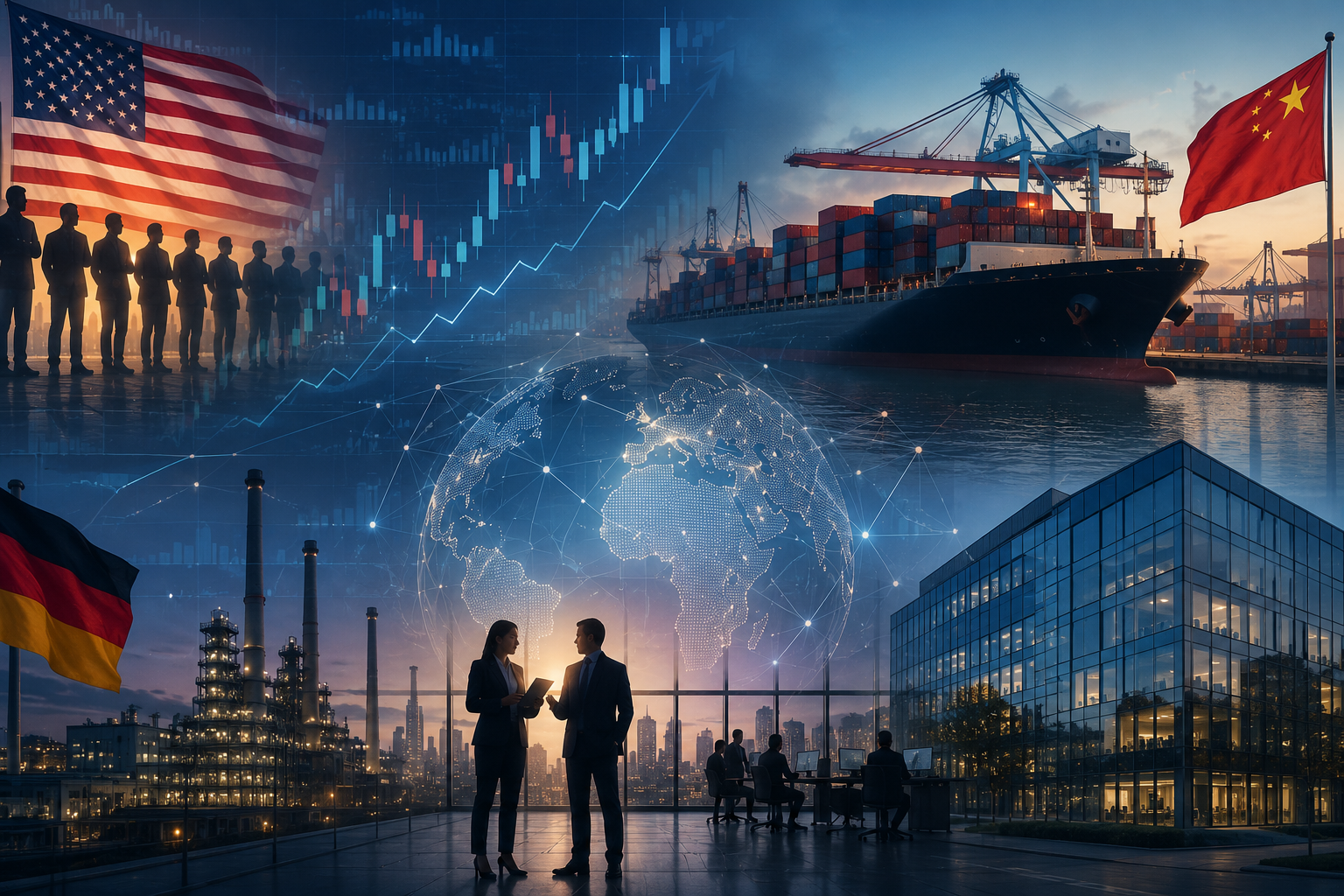 Eventos econômicos e relatórios corporativos — sexta-feira, 7 de agosto de 2026: Nonfarm Payrolls nos EUA, balança comercial da China, indústria da Alemanha e relatórios da Allianz