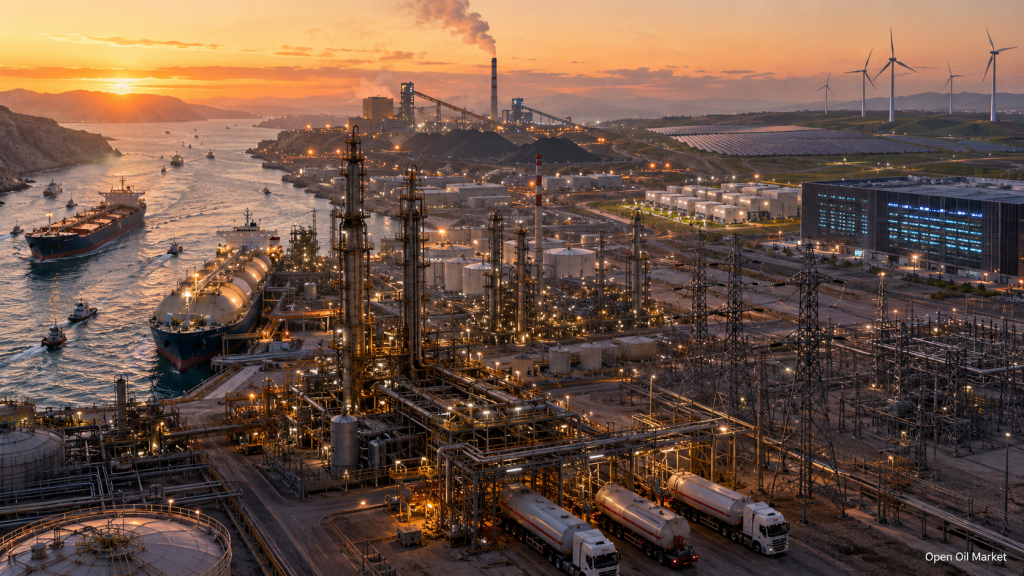 Mercado Global de Petróleo, Gás e Energia em 16 de Julho de 2026 - GNL, Refinarias, Eletricidade e Fontes Renováveis