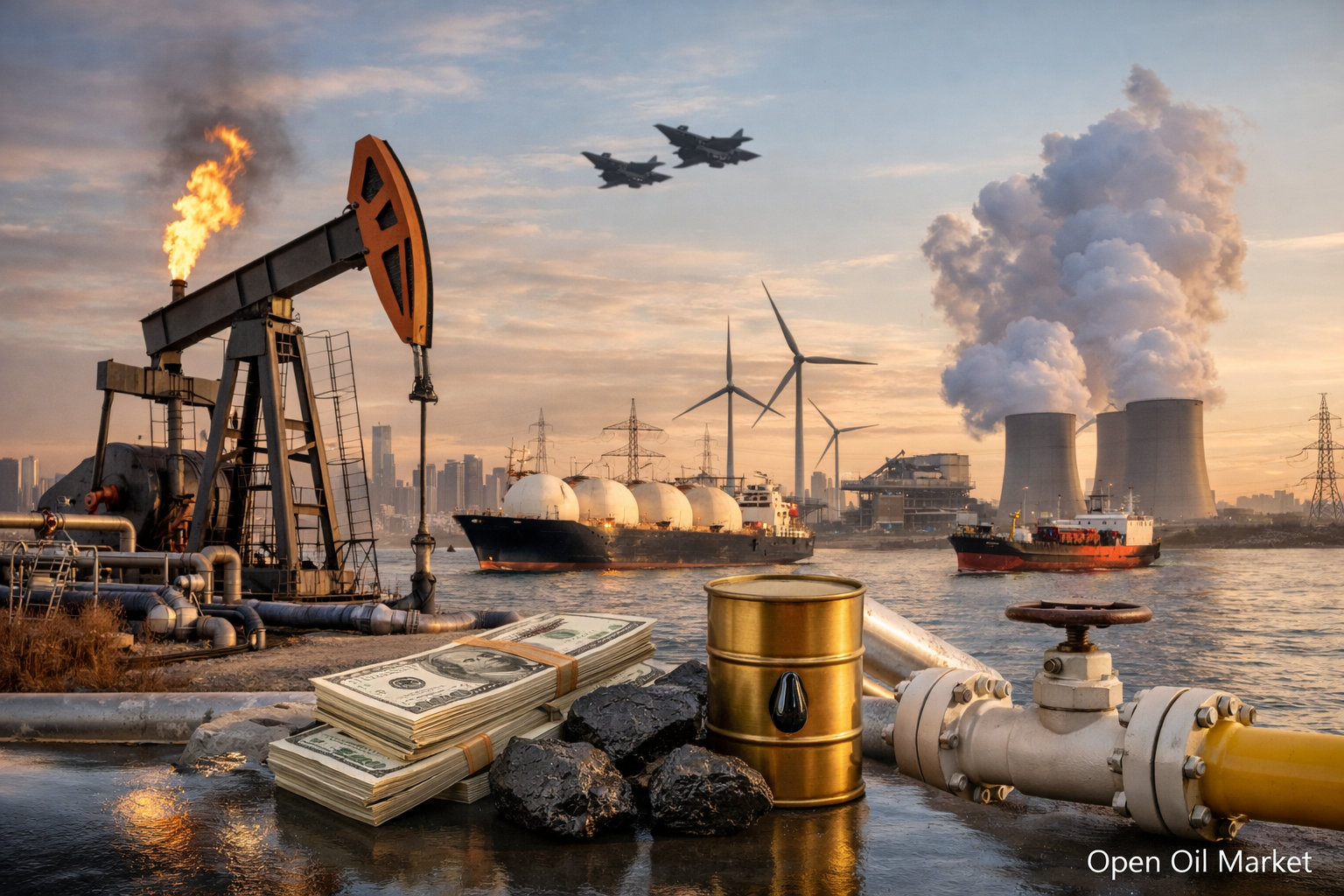 Mercado Mundial de Petróleo e Gás e Setor Energético: Petróleo, Gás, Eletricidade e FER - 25 de Janeiro de 2026