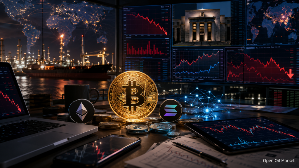 Notícias de Criptomoedas: Análise e Revisão de 21 de Maio de 2026: Bitcoin em Níveis Chave, Ethereum, Solana, Saída de ETFs, Fed e Stablecoins