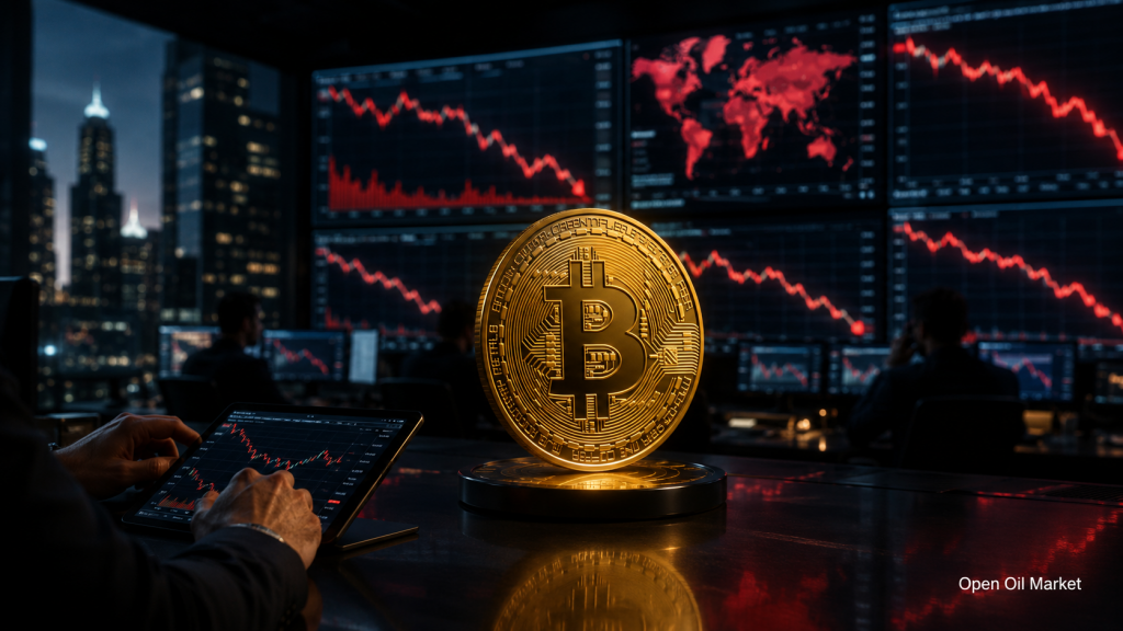 Bitcoin testa zona chave sob pressão do mercado global de criptomoedas em 25 de junho de 2026