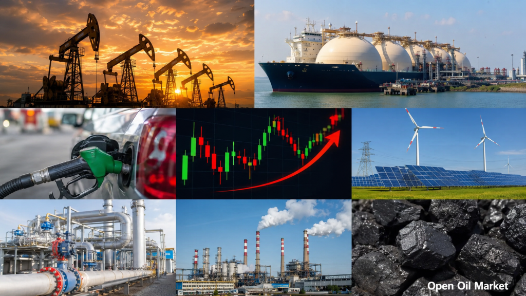 Mercado global de petróleo, gás natural, produtos petrolíferos, GNL, eletricidade e infraestrutura energética — principais notícias do setor energético 22 de julho de 2026
