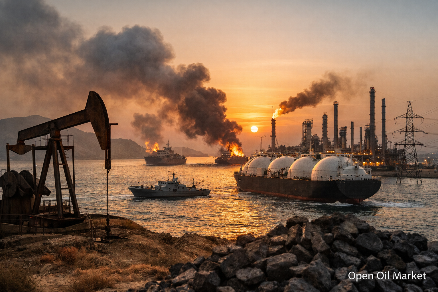 Mercado global de petróleo, gás e eletricidade 13 de março de 2026: sinais-chave para investidores e participantes do TEP