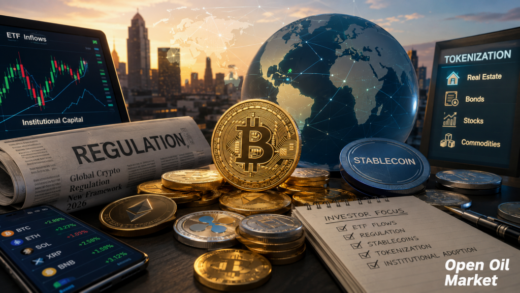 Mercado Global de Criptomoedas 13 de Julho de 2026: Bitcoin, Ethereum, ETFs, Regulamentação, Stablecoins e Tokenização