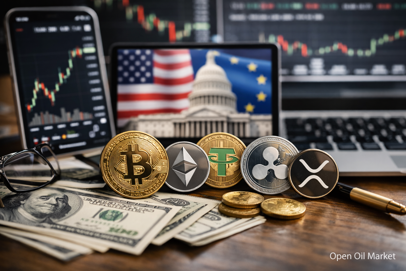 Notícias de criptomoedas em 11 de março de 2026 — Bitcoin, stablecoins e principais tendências do mercado cripto.