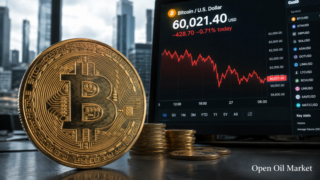 Notícias criptomoedas 28 junho 2026: Bitcoin a $60.000, saídas de ETFs e stablecoins