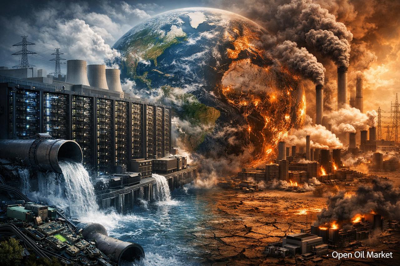 Preço ambiental da IA: consumo de energia das redes neurais, água e riscos para investidores.