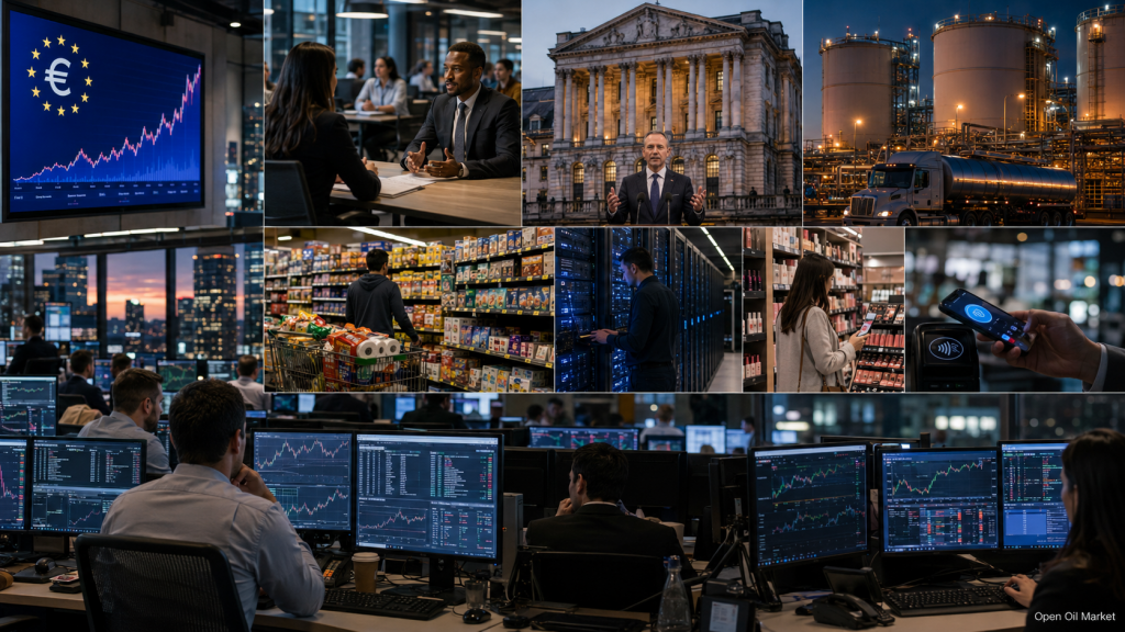 Eventos econômicos e relatórios corporativos de 2 de junho de 2026: IPC da Zona do Euro, JOLTS dos EUA, Banco da Inglaterra e resultados de Dollar General, Palo Alto Networks e GitLab