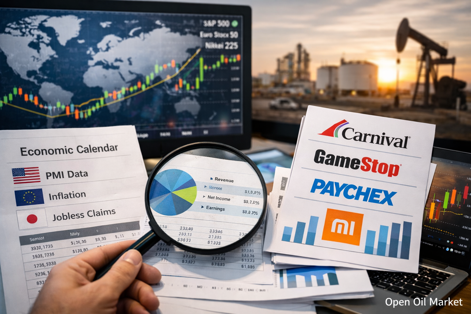 Análise da economia global e relatórios corporativos da semana de 23 a 27 de março de 2026 para investidores