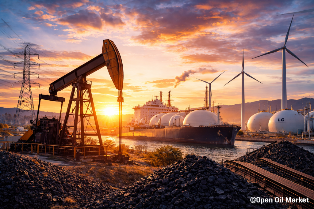 Mercado Mundial de Petróleo e Gás em 4 de abril de 2026 energia GNL refino eletricidade visão global do setor energético