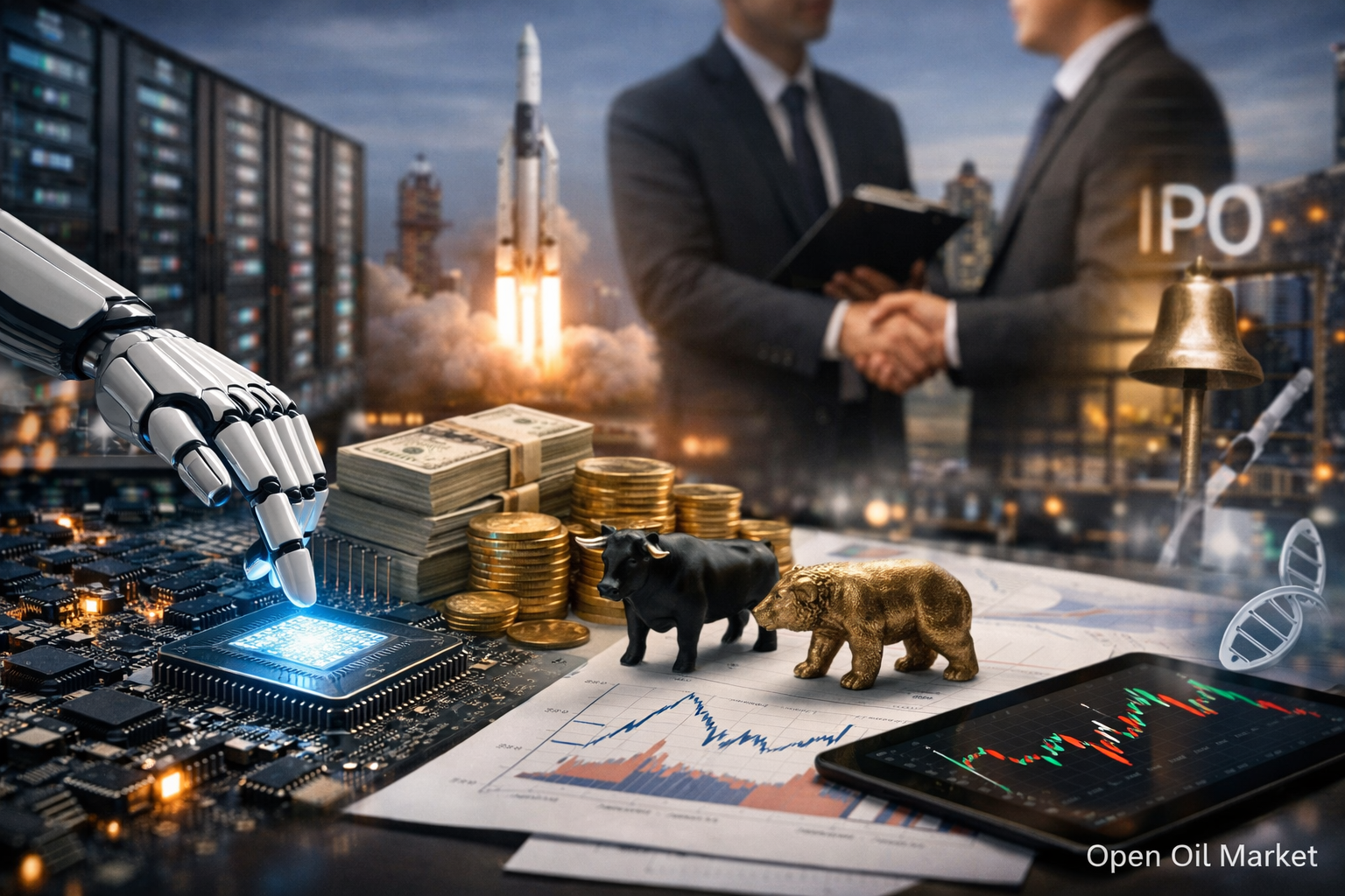 Notícias de Startups e Investimentos de Risco — 22 de fevereiro de 2026: Megafinanciamentos de IA e janela de IPO instável.