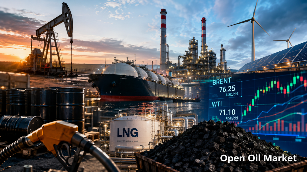 Notícias de Petróleo e Energia 12 de julho de 2026 — Diesel, Refino, GNL e o Mercado Mundial de Petróleo