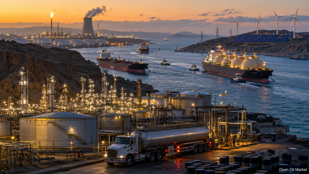 Petróleo, gás e energia 21 de julho de 2026: Ormuz, estoques da API e produtos petrolíferos
